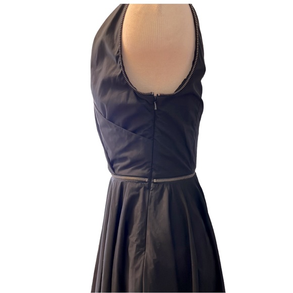 All Saints Spitalfields ‘Caden' Zipper Pleated Midi Dress, size 4 - Picture 12 of 15